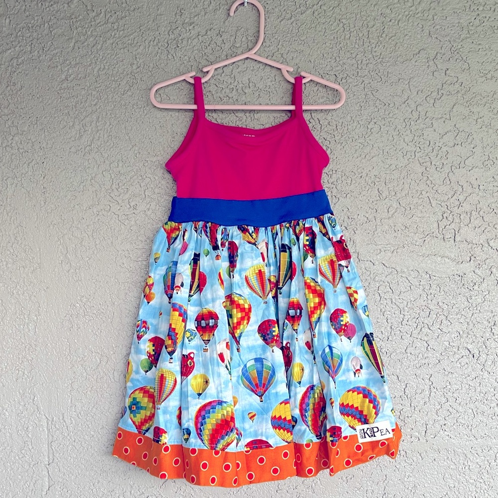 GUC 5T K.Pea Hot Air Balloon Swing Dress